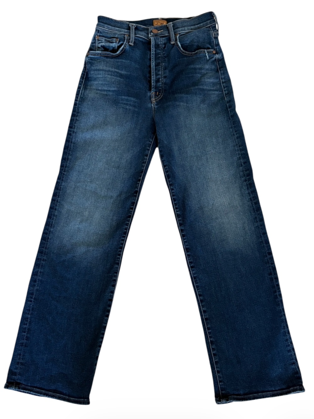 MOTHER The Rambler Ankle Jeans Don’t Mind Me High Rise Wide Leg Size 26